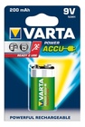 VARTA aku Power Accu Ni-MH 9V/HR6F22, 200 mAh, 1x/blistr